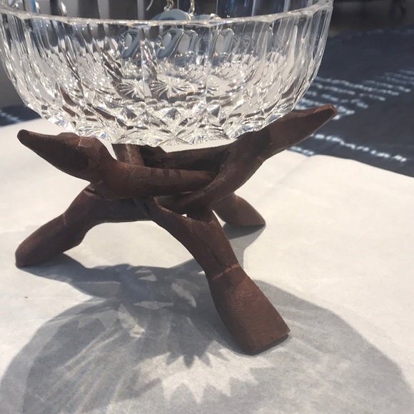 Hand Carved Other - SOLD‼️Yard sale Three Legged Stand Hand-carved